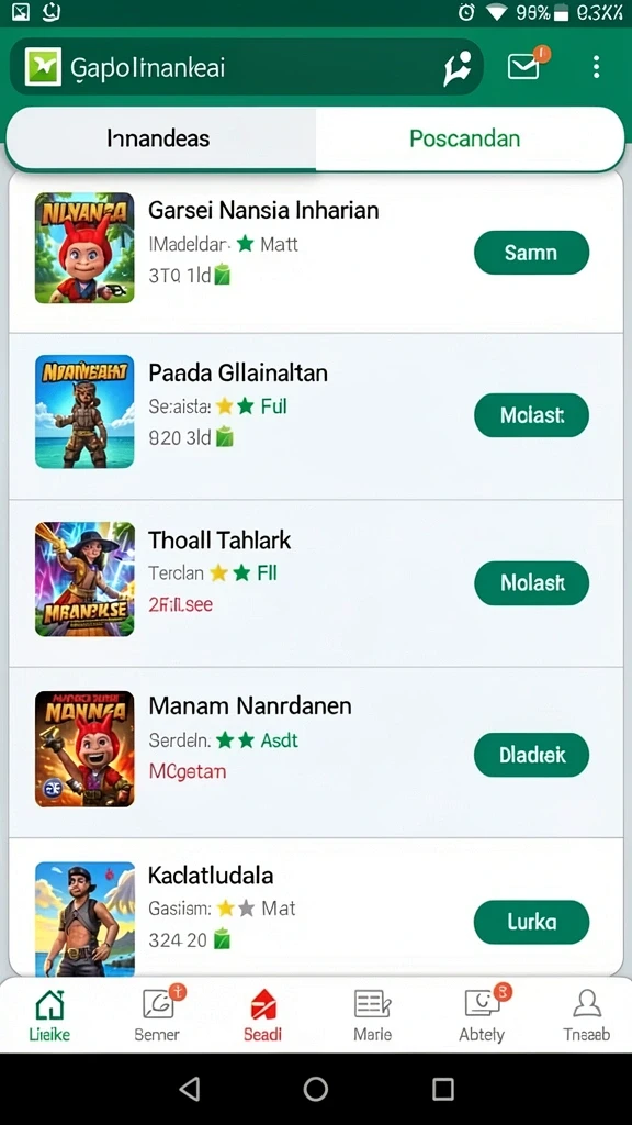 halo777 - Tampilan antarmuka yang menarik dan mudah dinavigasi.