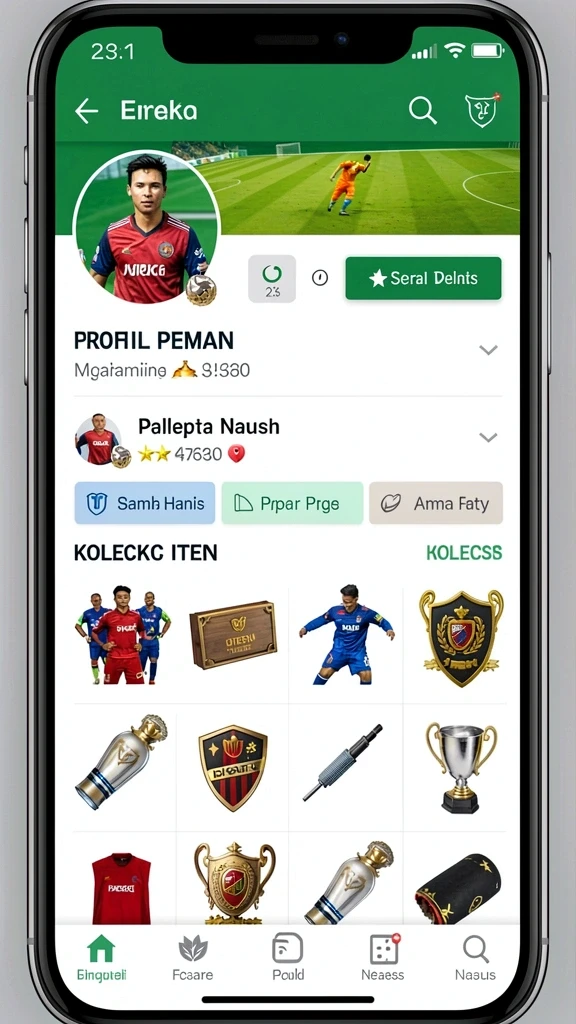 sunda777 - Tampilan antarmuka sederhana dan menarik.