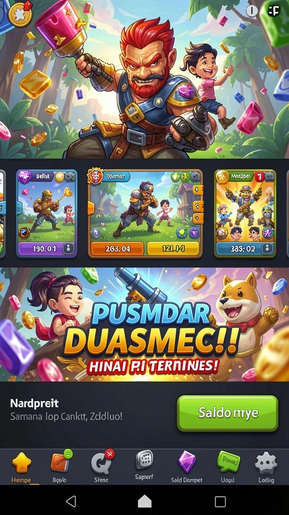 v21 - Tampilan grafis yang menawan dan detail.